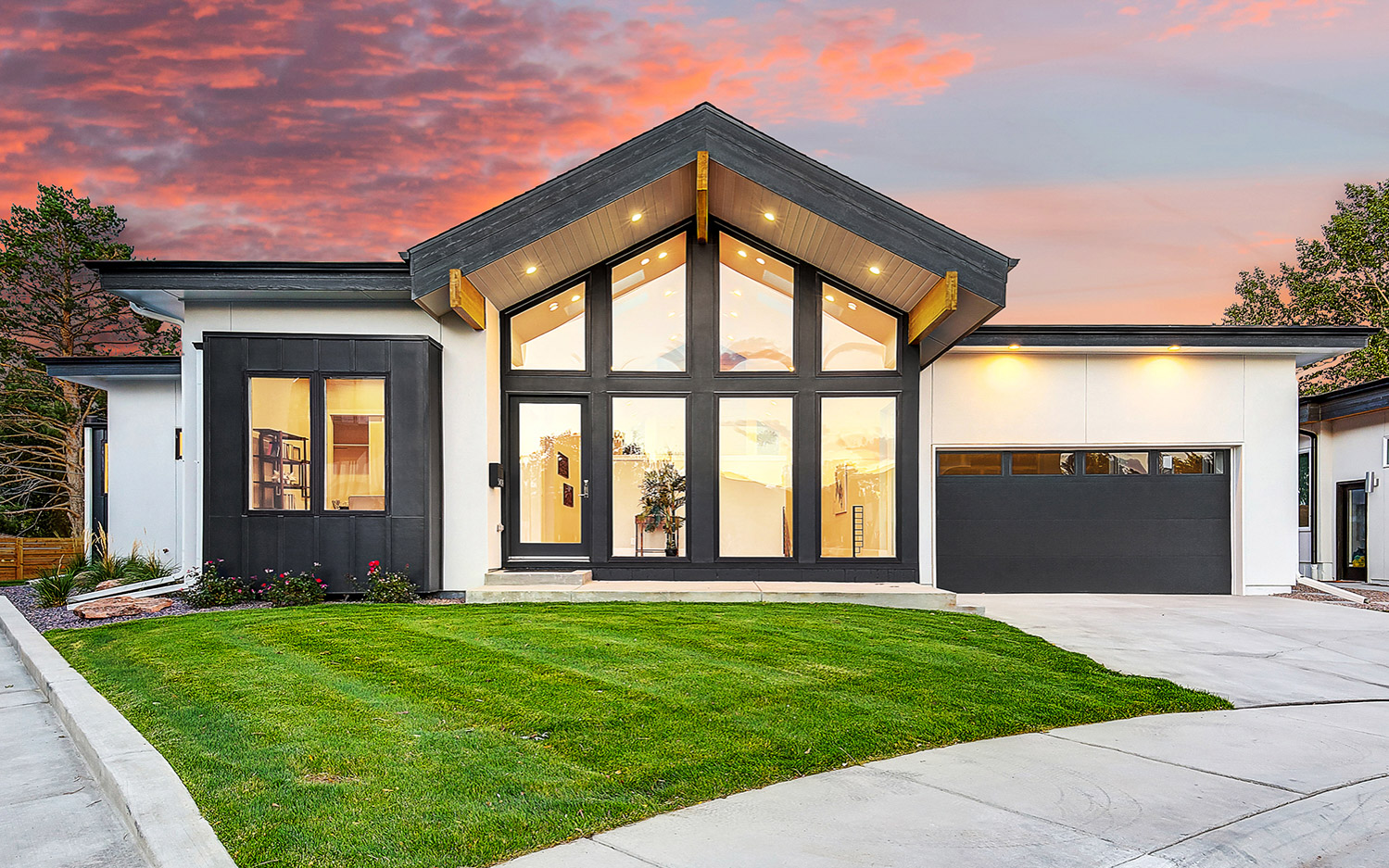 Colorado Real Estate Modern Farmhouse exterior 